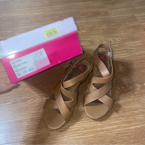 GB Girls Wedge Sandals market girl - Picture 5 of 5